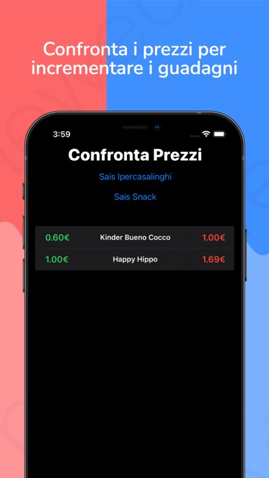 Screenshot #3 pour Comparatore Prezzi