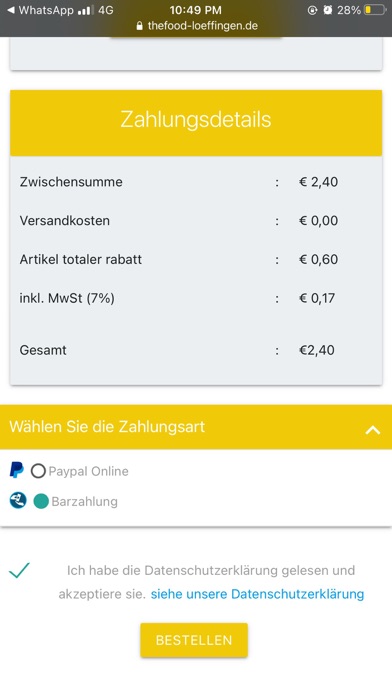 The Food Loeffingen Screenshot