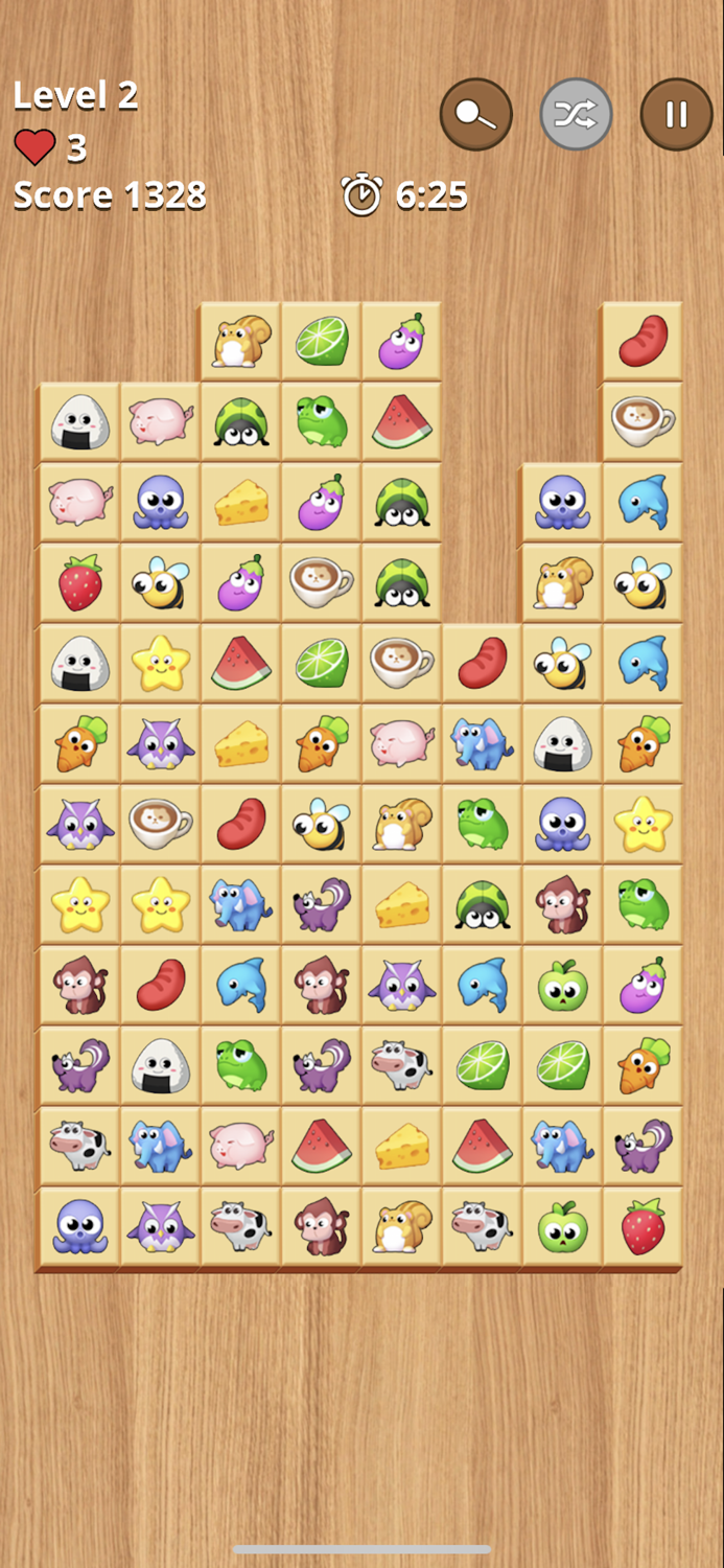 Woody Link Puzzle - Onet 3D