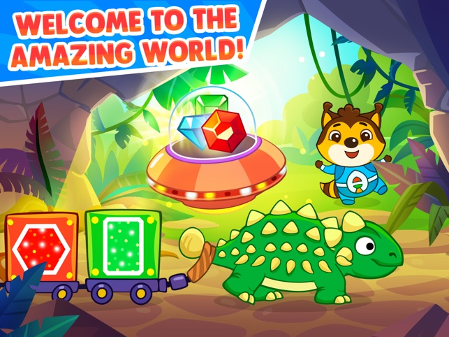 Dino Life 🦕: Dinosaur Games Free For Kids Under 6 Year Old Kids