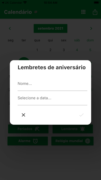 Calendário Brasileiro 2024 Screenshot