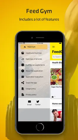 Game screenshot FeedGym - تغذية ورياضة hack