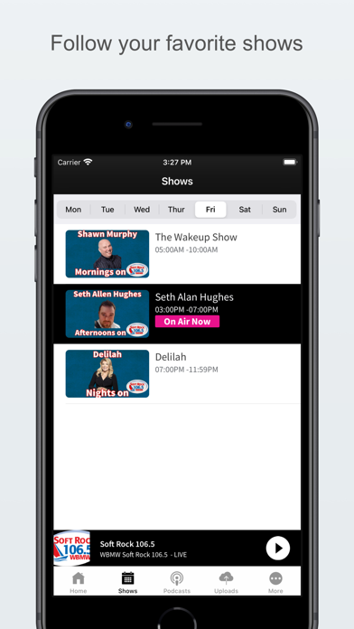 Soft Rock 106.5 WBMW Screenshot
