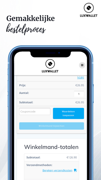 Luxwallet Screenshot