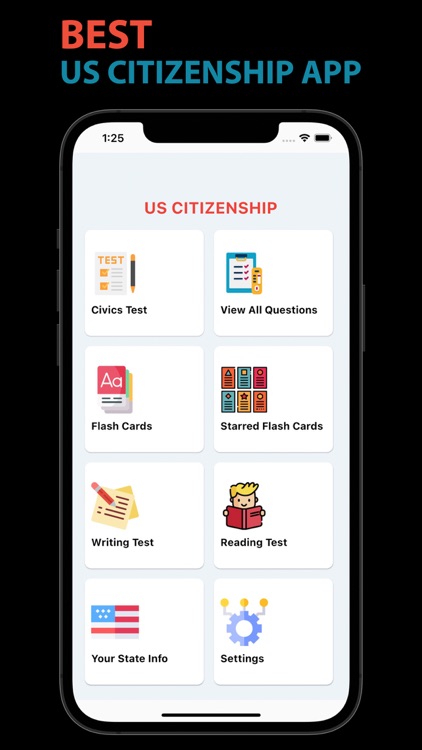 US Citizenship Test with Audio