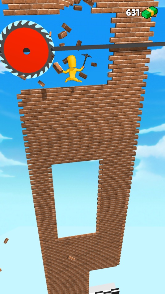 #2. Bricky Fall 3D (iOS) 由: h8games