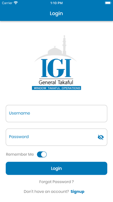 IGI HEALTH Screenshot