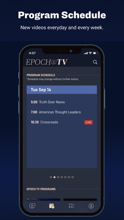 Epoch TV screenshot-3