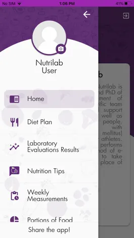 Game screenshot Nutrilab apk