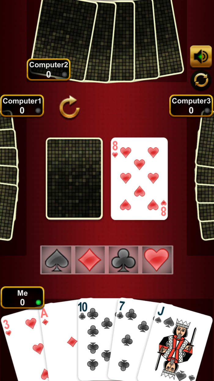 Crazy Eights Card Game Offline
