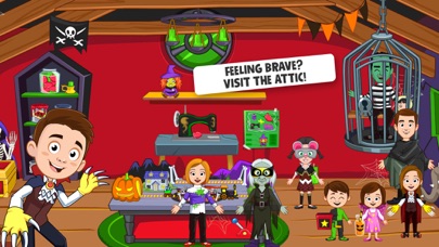 My Town: Halloween Ghost games Screenshot