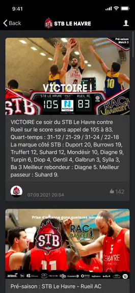 Game screenshot STB Le Havre officiel apk
