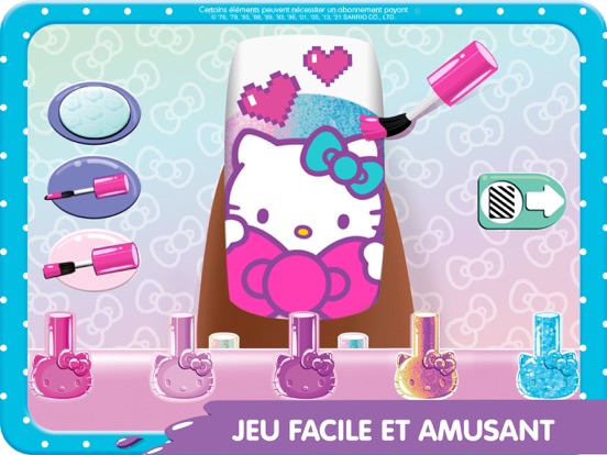 Screenshot #4 pour Salon de manucure Hello Kitty