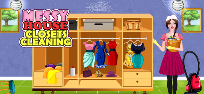 Messy House Closet Cleanup