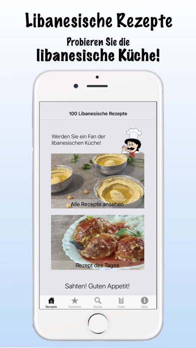 100 Libanesische Rezepte Screenshot