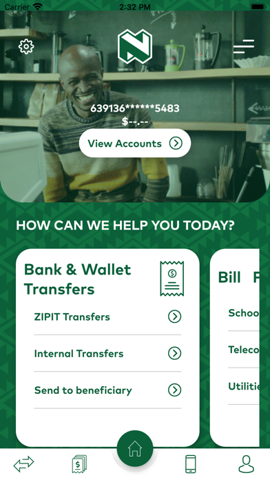 Nedbank Mobile Banking Screenshot