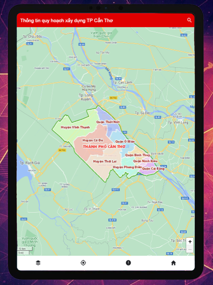 Quy hoạch xây dựng TP. Cần Thơ