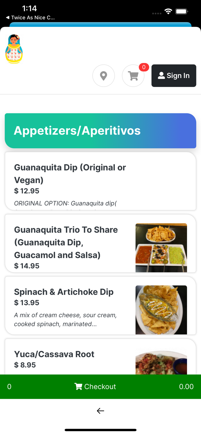 The Guanaquita Restaurant