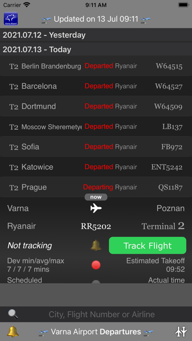 Varna Airport Screenshot