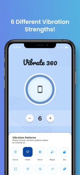 Game screenshot Vibrate 360: strong vibrator hack