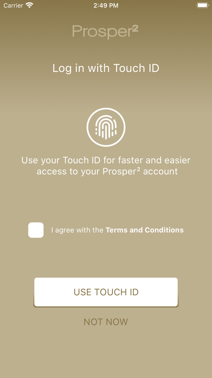 Prosper2 Prepaid Card