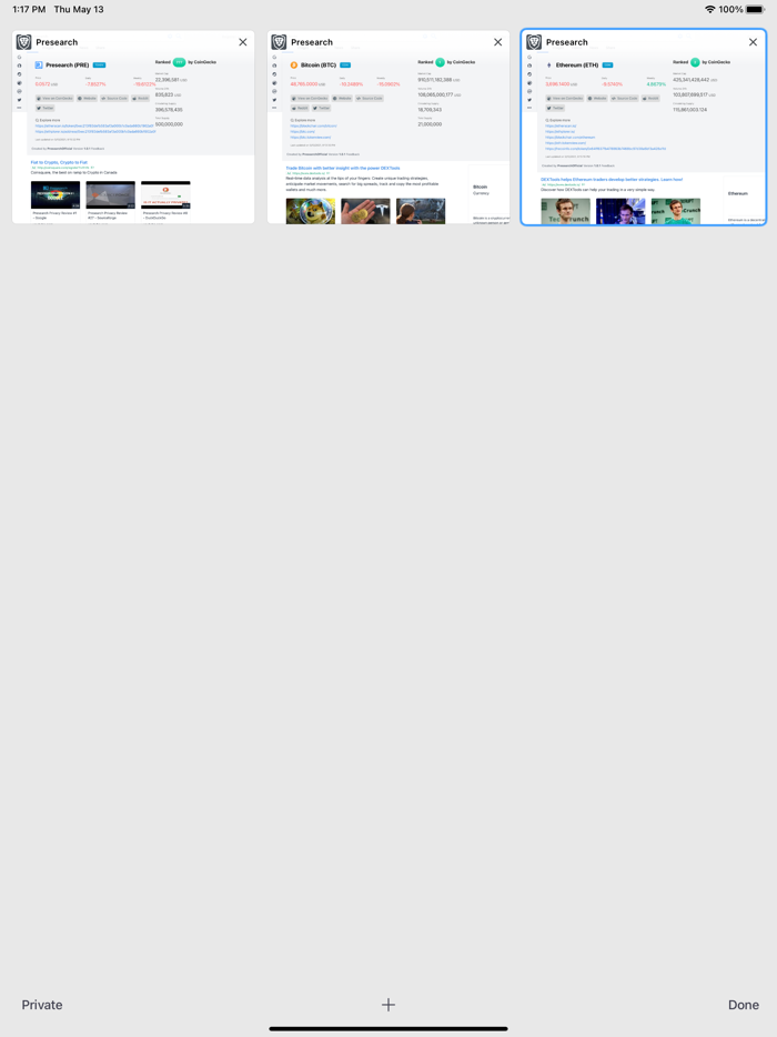 Presearch Privacy Browser