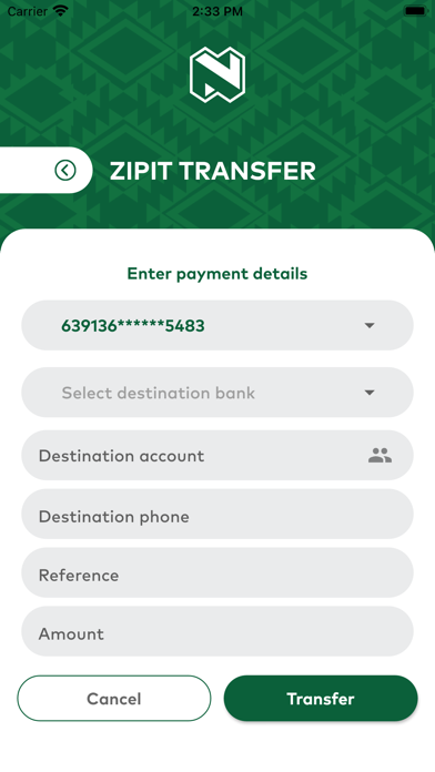 Nedbank Mobile Banking Screenshot