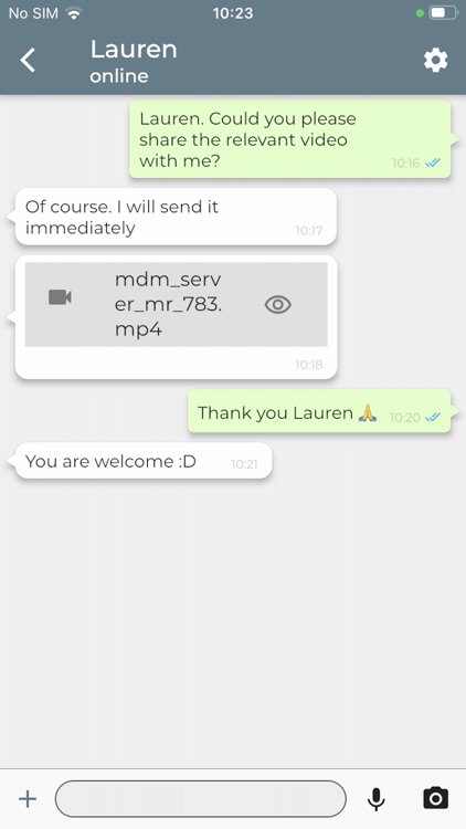 MobiVisor Messaging screenshot-5