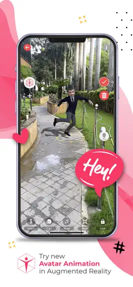 Game screenshot TaDa Time - 3D AR Messenger apk