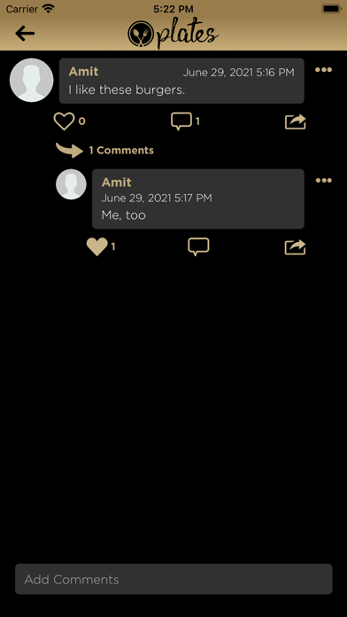 Plates Social Screenshot 4 - AppWisp.com Plates Social Screenshot 4 - AppWisp.com