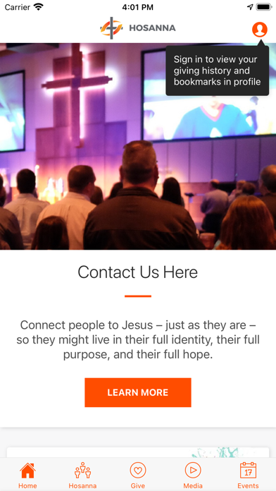 Hosanna Mankato Screenshot