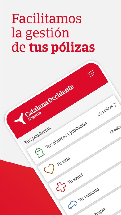 Seguros Catalana Occidente Screenshot