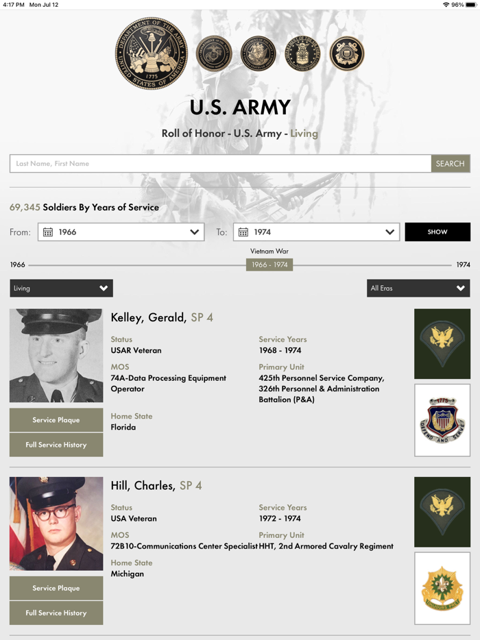 Together We Served ROH