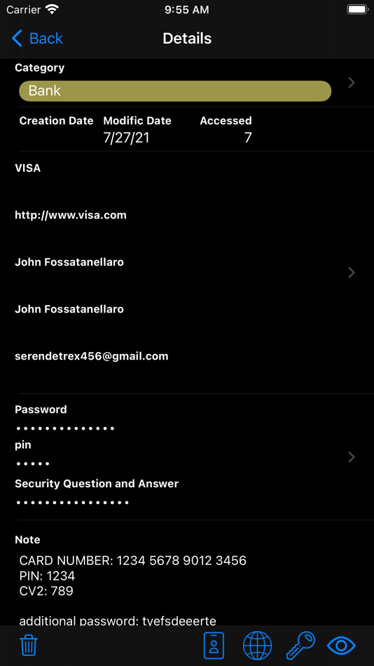 #2. Password Repository 4 (iOS) 由: Roberto Panetta