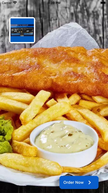 Salt & Vinegar Fish & Chips