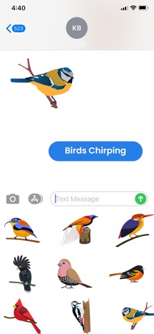 Birds Life Stickers!のおすすめ画像1