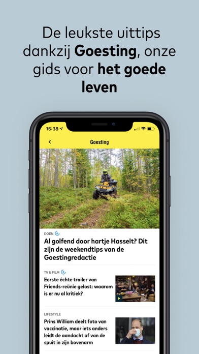 Het Belang van Limburg nieuws Screenshot
