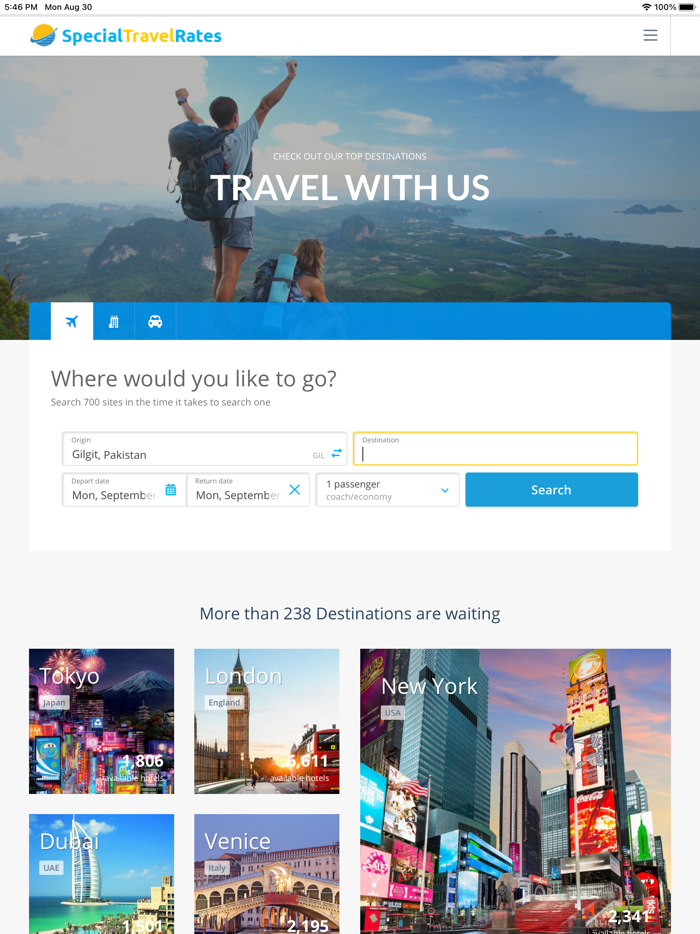 Special Travel Rates