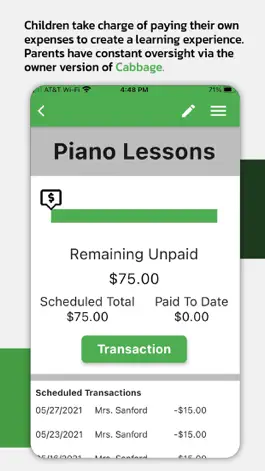 Game screenshot Cabbage Money Education App hack