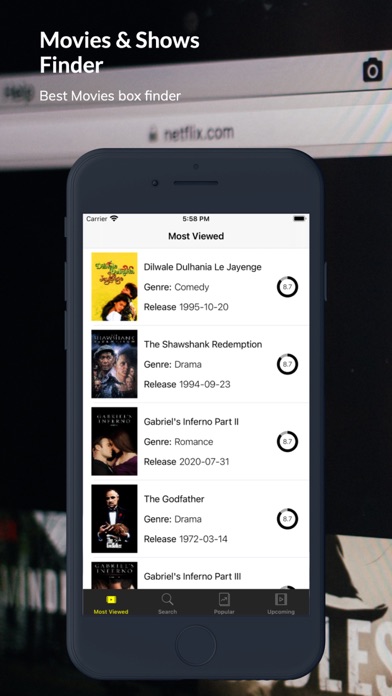 Movies Box & Shows Screenshot