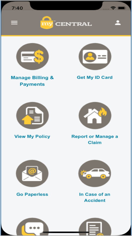myCentral Mobile (iOS) 由: Central Mutual Insurance Company myCentral Mobile (iOS) 由: Central Mutual Insurance Company
