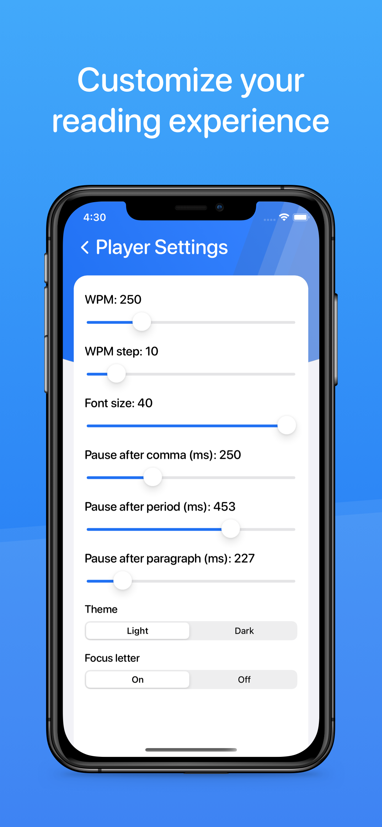 Spry - Instant Speed Reading