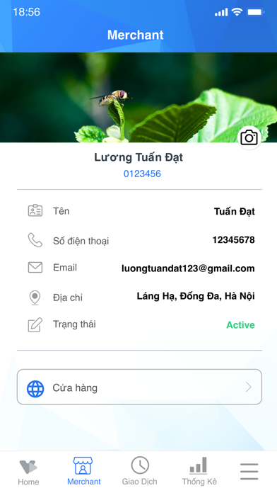 VNPT Pay Merchant Screenshot