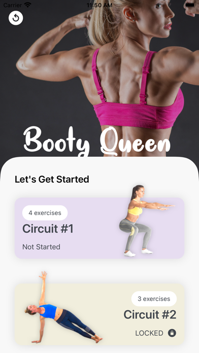 Booty Queen: Butt Workout App Screenshot