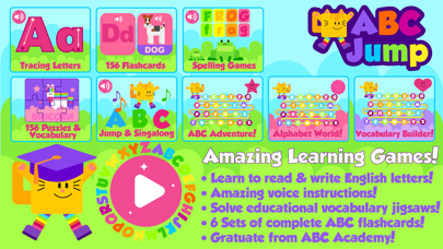 ABC Jump - Alphabet Learning Screenshot