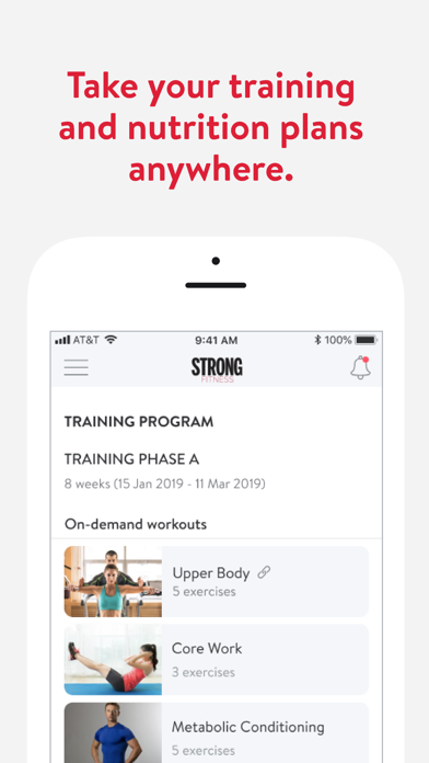 STRONG Fitness Screenshot