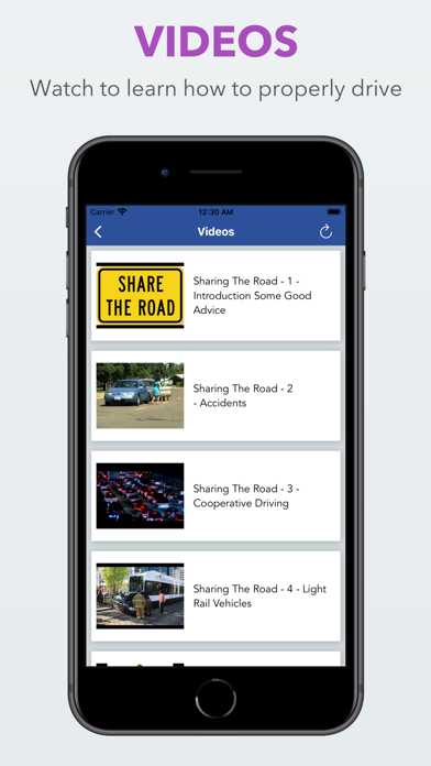 Kansas DMV Test License Prep Screenshot