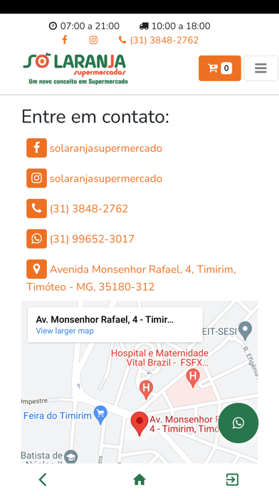 Só Laranja Supermercado - Loji Screenshot