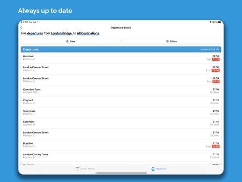 Train Times UK Journey Plannerのおすすめ画像3