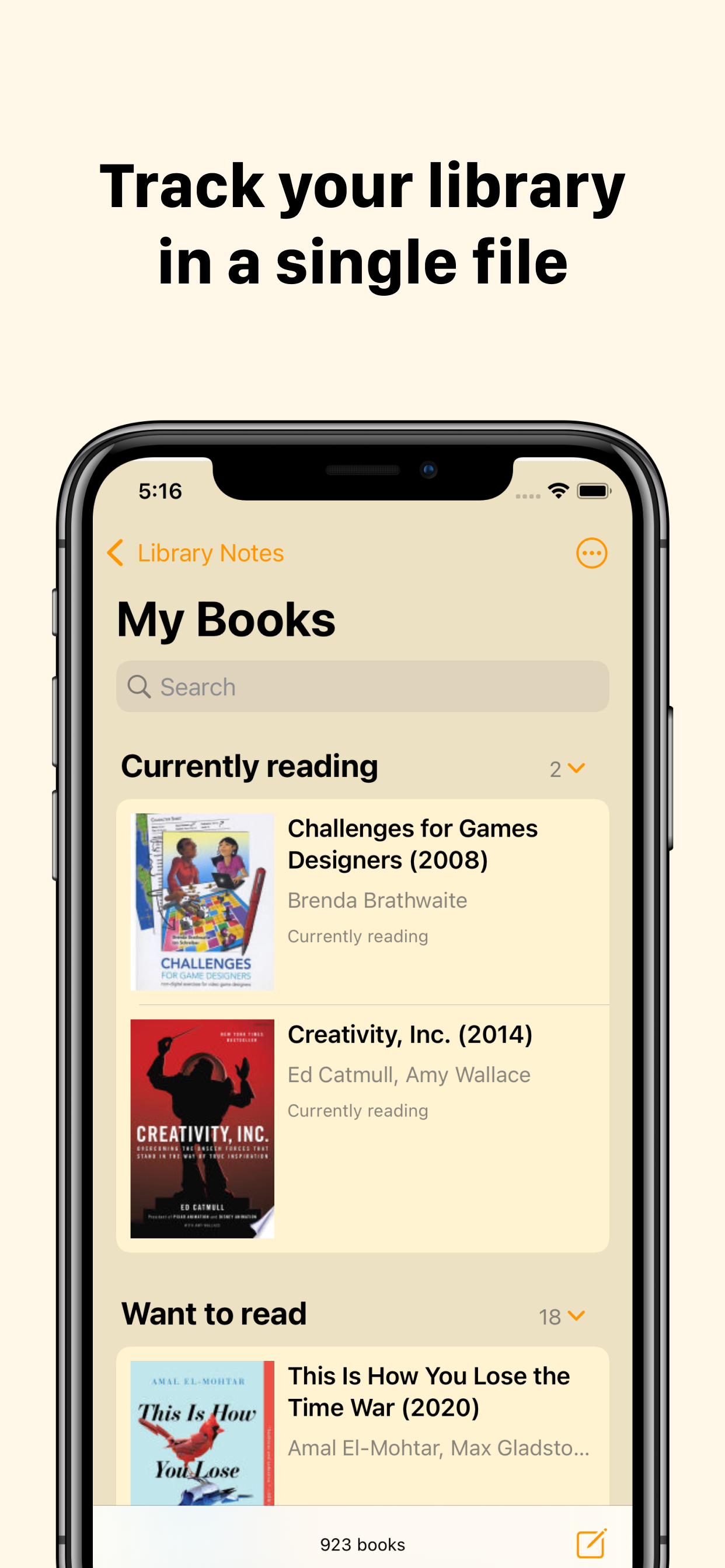 Library Notes